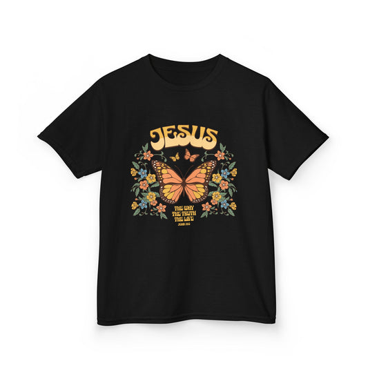 Copy of Kids John 14:6 T-Shirt – "Jesus The Way The Truth The Life"