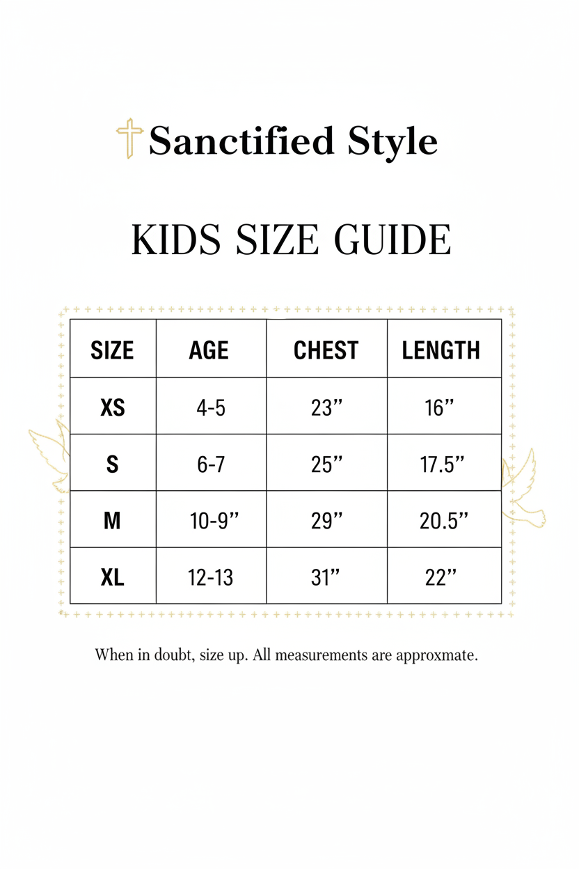 Kids Size Guide