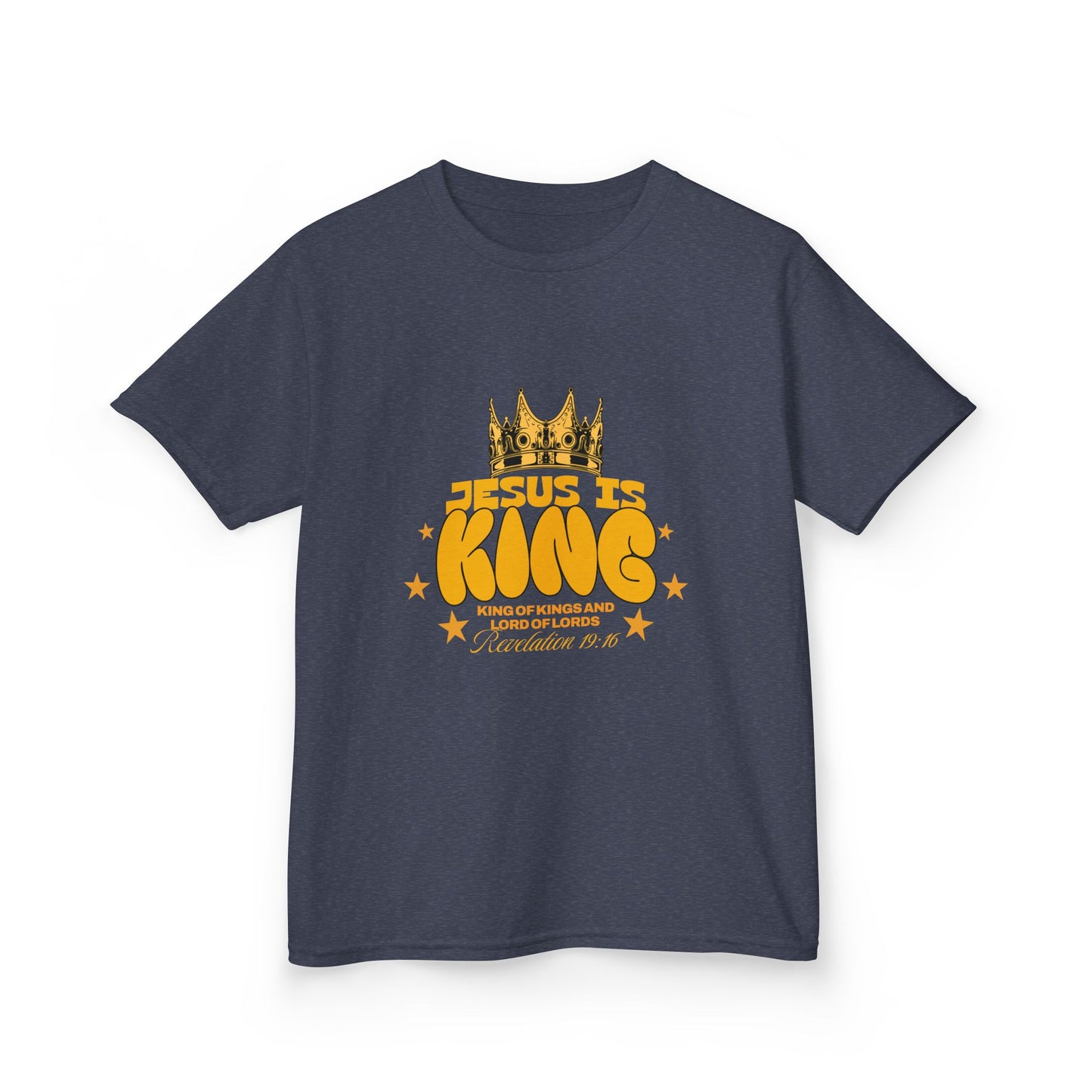 Kids T-Shirt — "King of Kings and Lord of Lords" Christian Tee