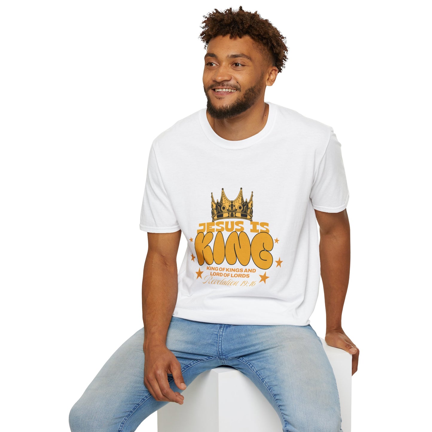 King of Kings T-Shirt — Revelation 19:16 Christian Faith Tee