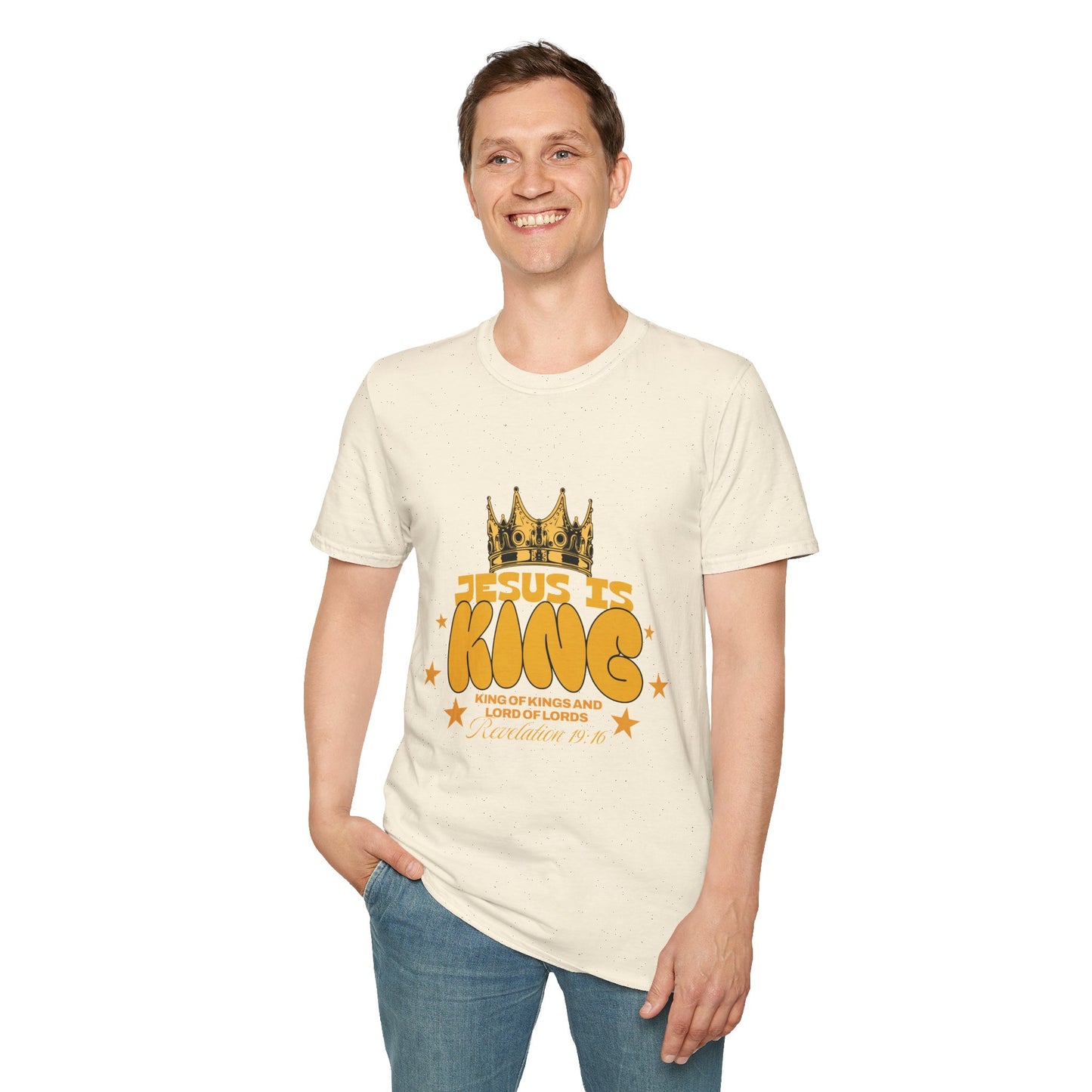 King of Kings T-Shirt — Revelation 19:16 Christian Faith Tee
