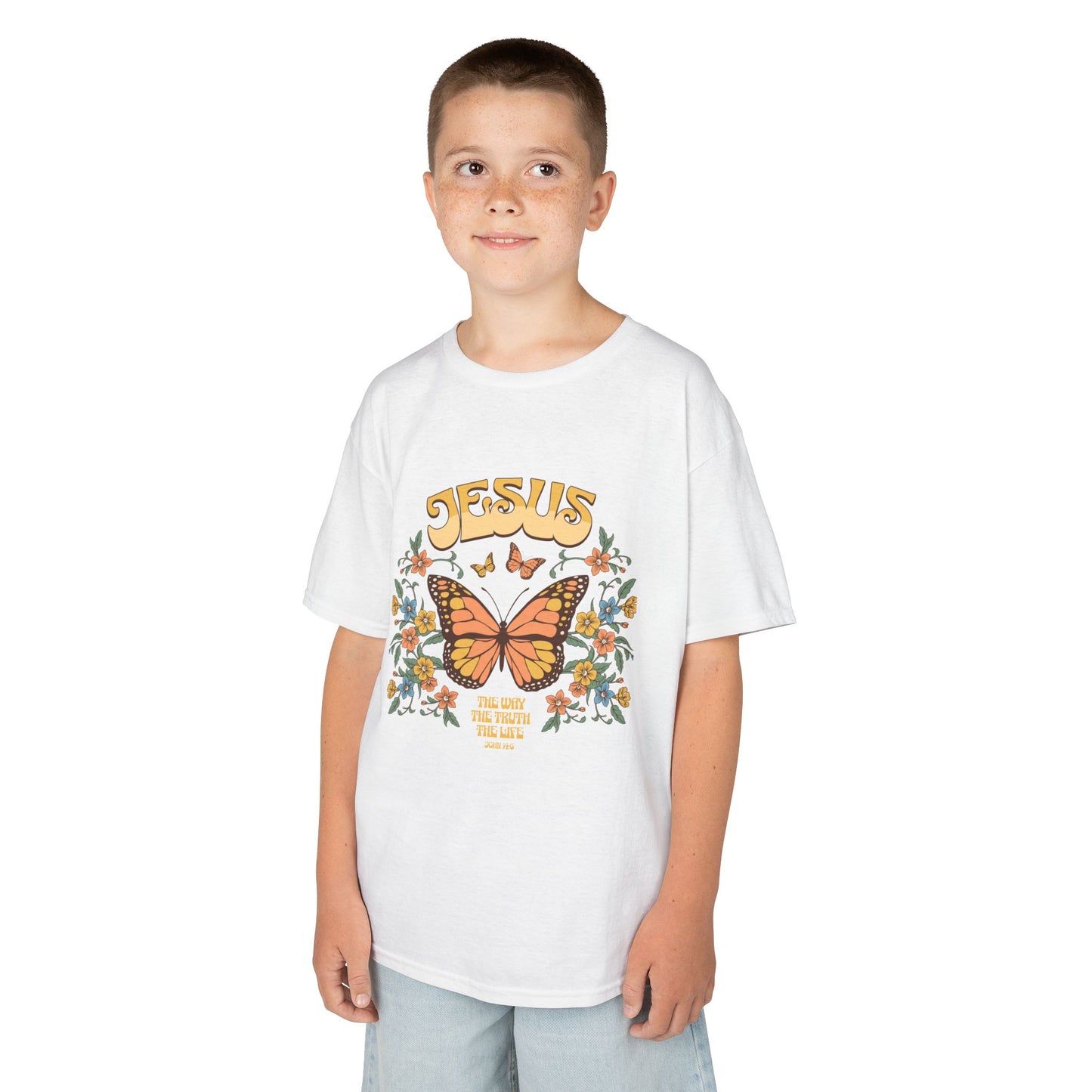 Copy of Kids John 14:6 T-Shirt – "Jesus The Way The Truth The Life"