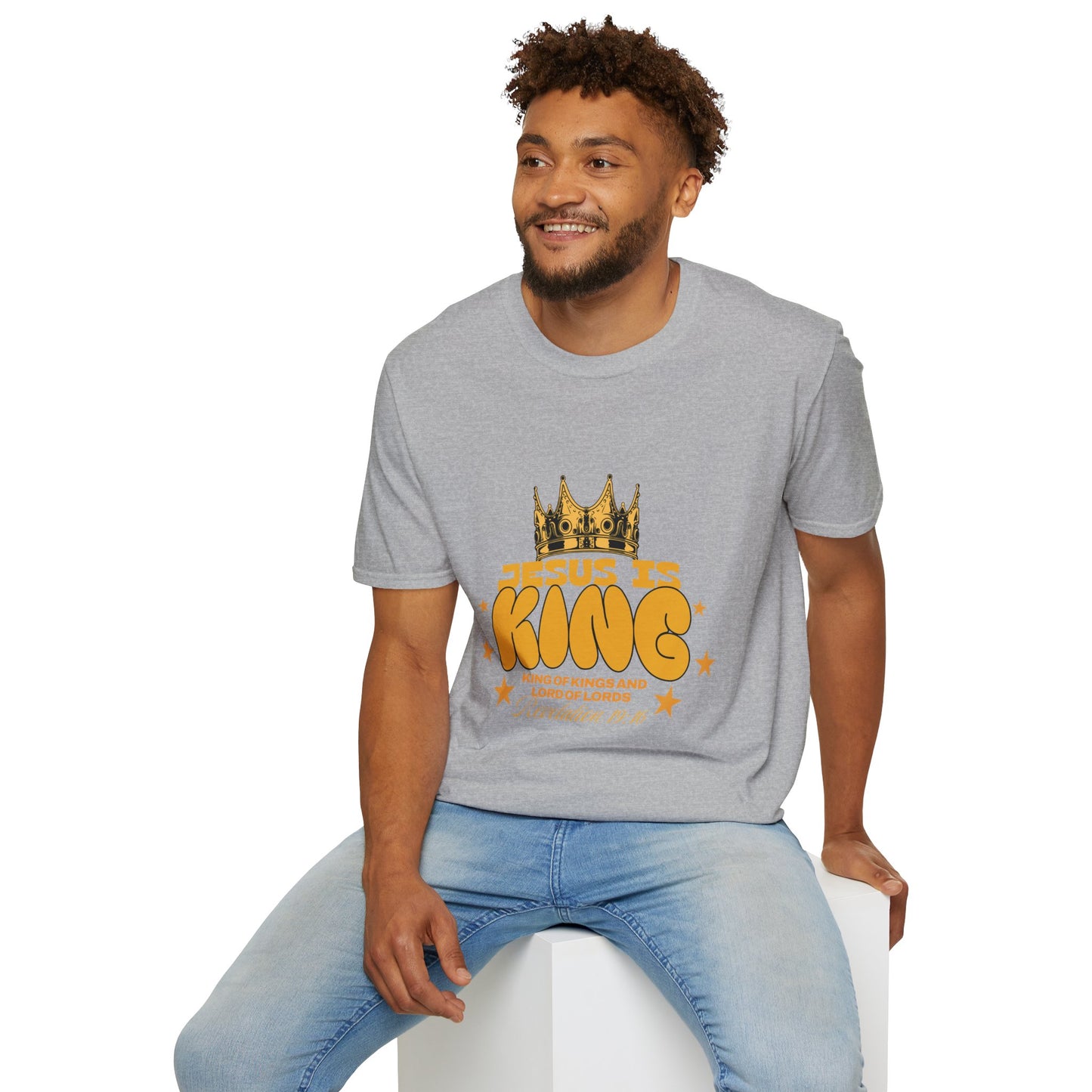 King of Kings T-Shirt — Revelation 19:16 Christian Faith Tee