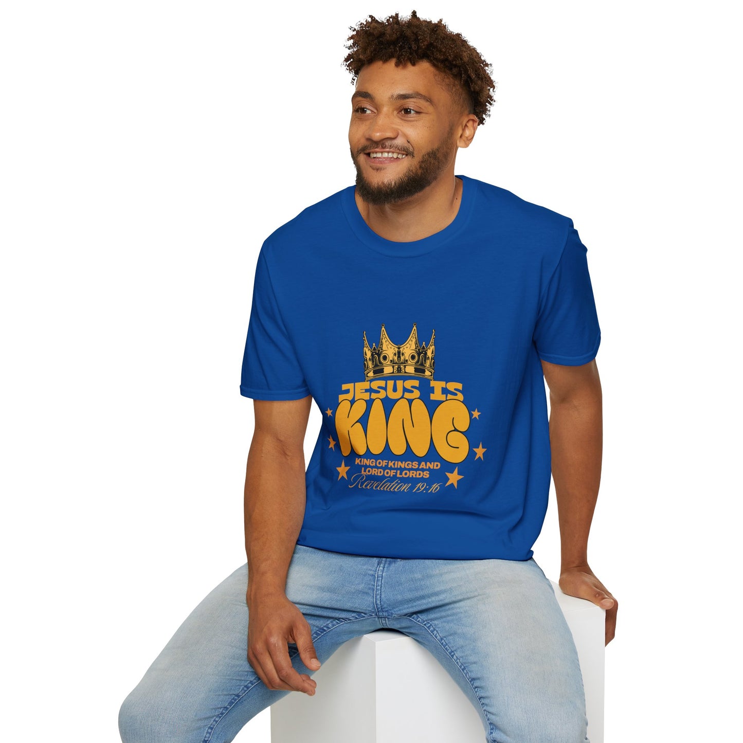 King of Kings T-Shirt — Revelation 19:16 Christian Faith Tee