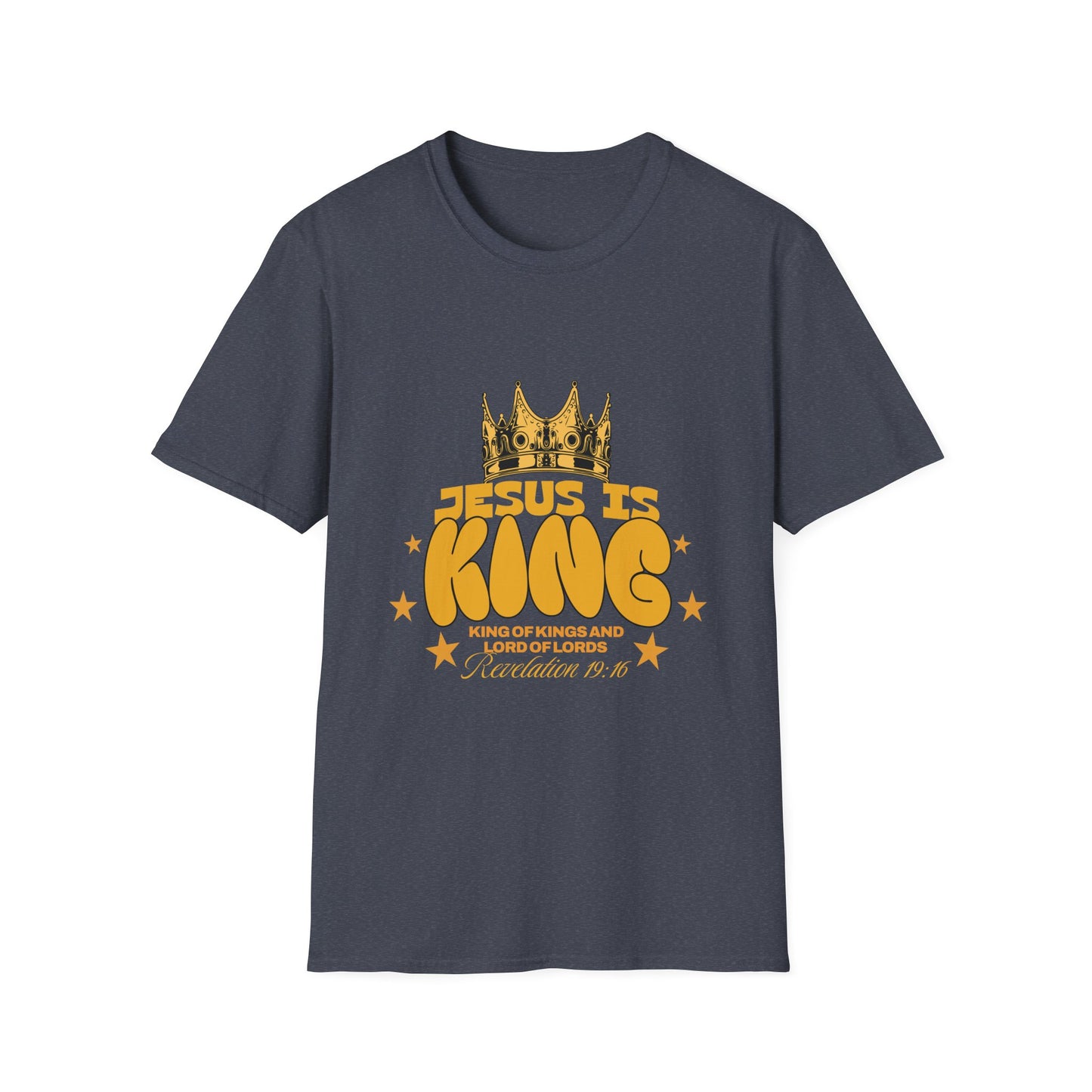 King of Kings T-Shirt — Revelation 19:16 Christian Faith Tee