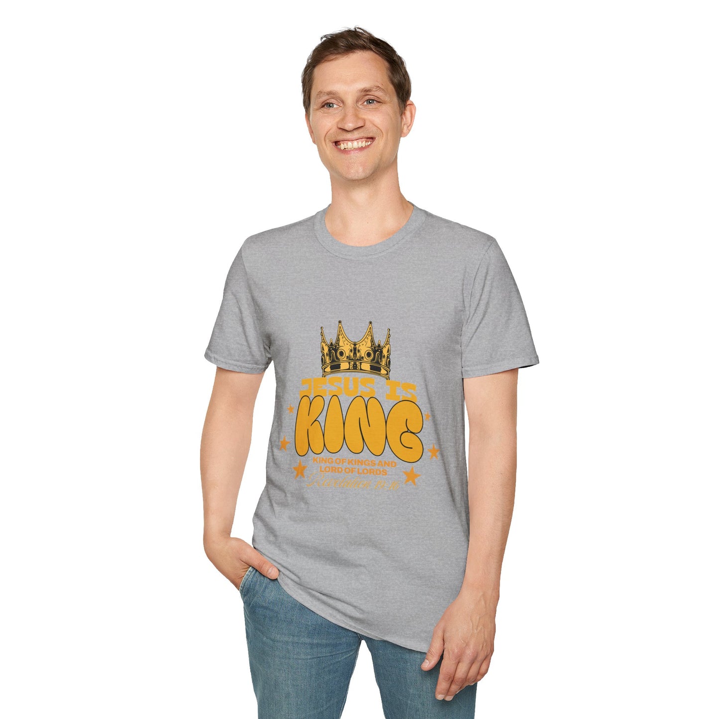 King of Kings T-Shirt — Revelation 19:16 Christian Faith Tee