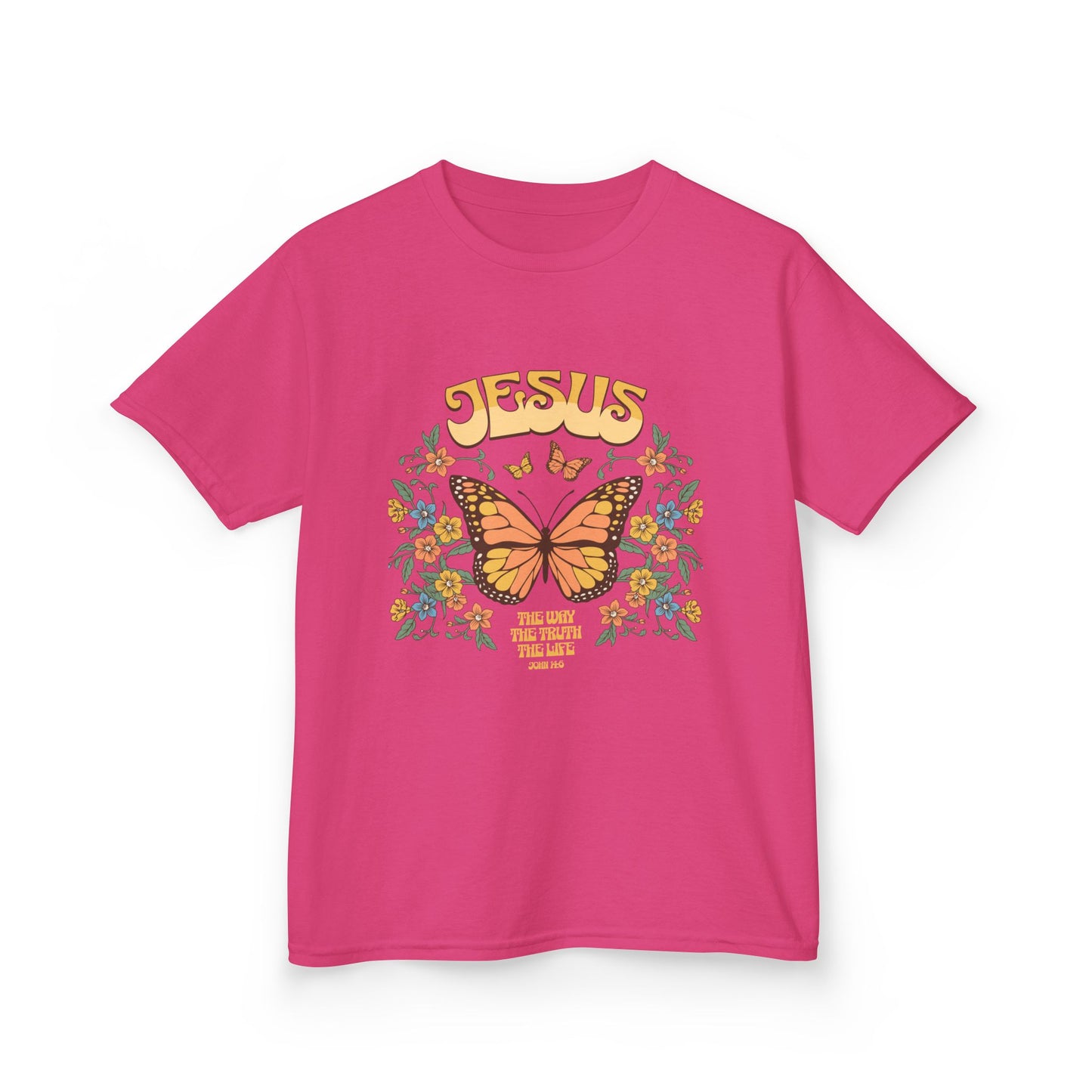 Copy of Kids John 14:6 T-Shirt – "Jesus The Way The Truth The Life"