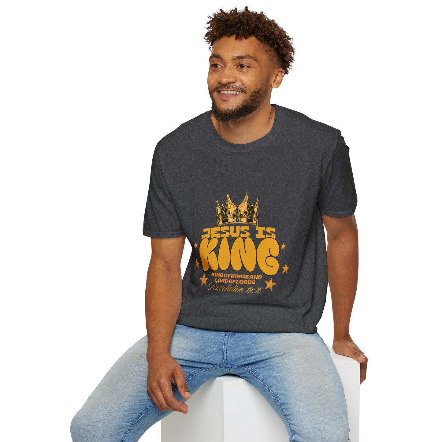 King of Kings T-Shirt — Revelation 19:16 Christian Faith Tee