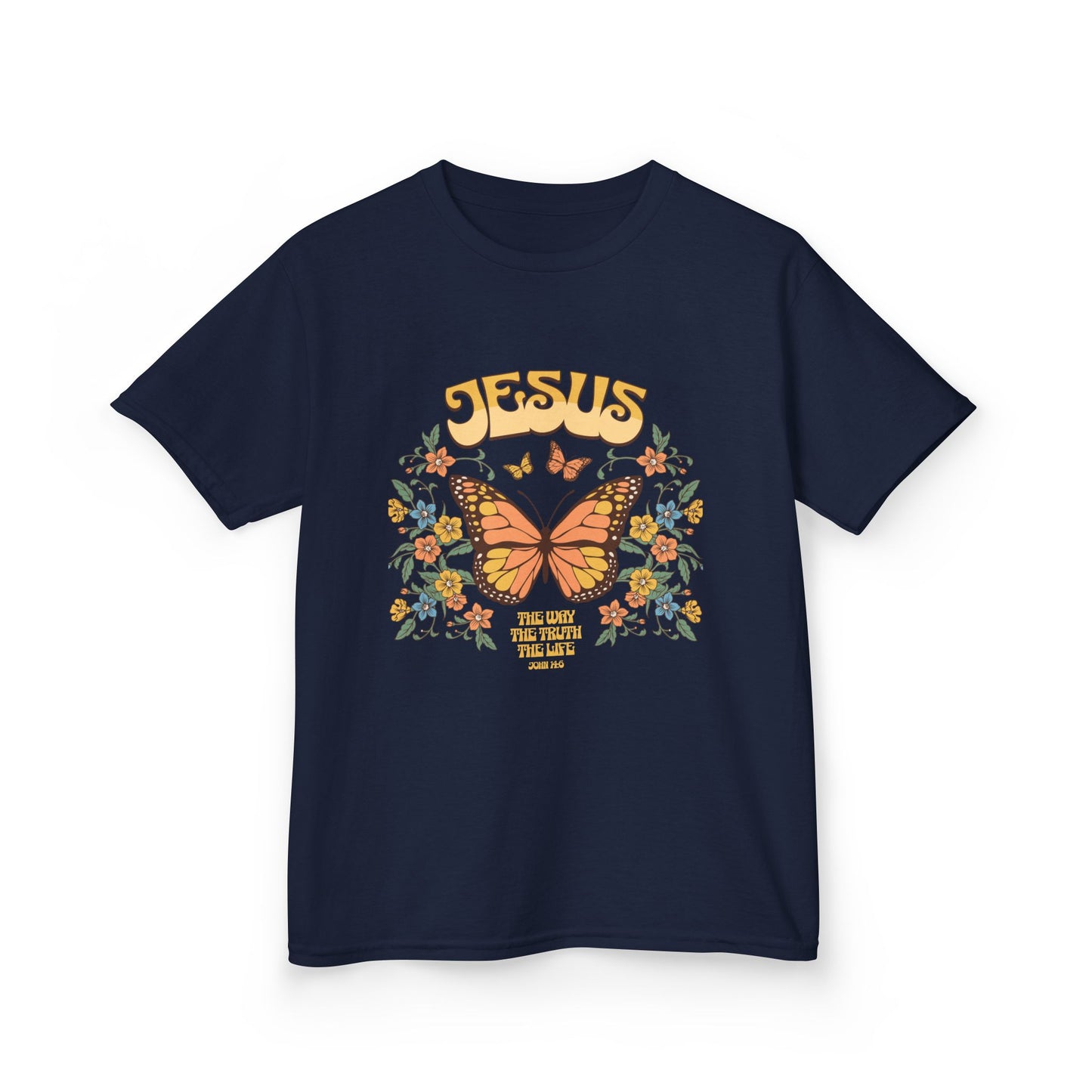Copy of Kids John 14:6 T-Shirt – "Jesus The Way The Truth The Life"