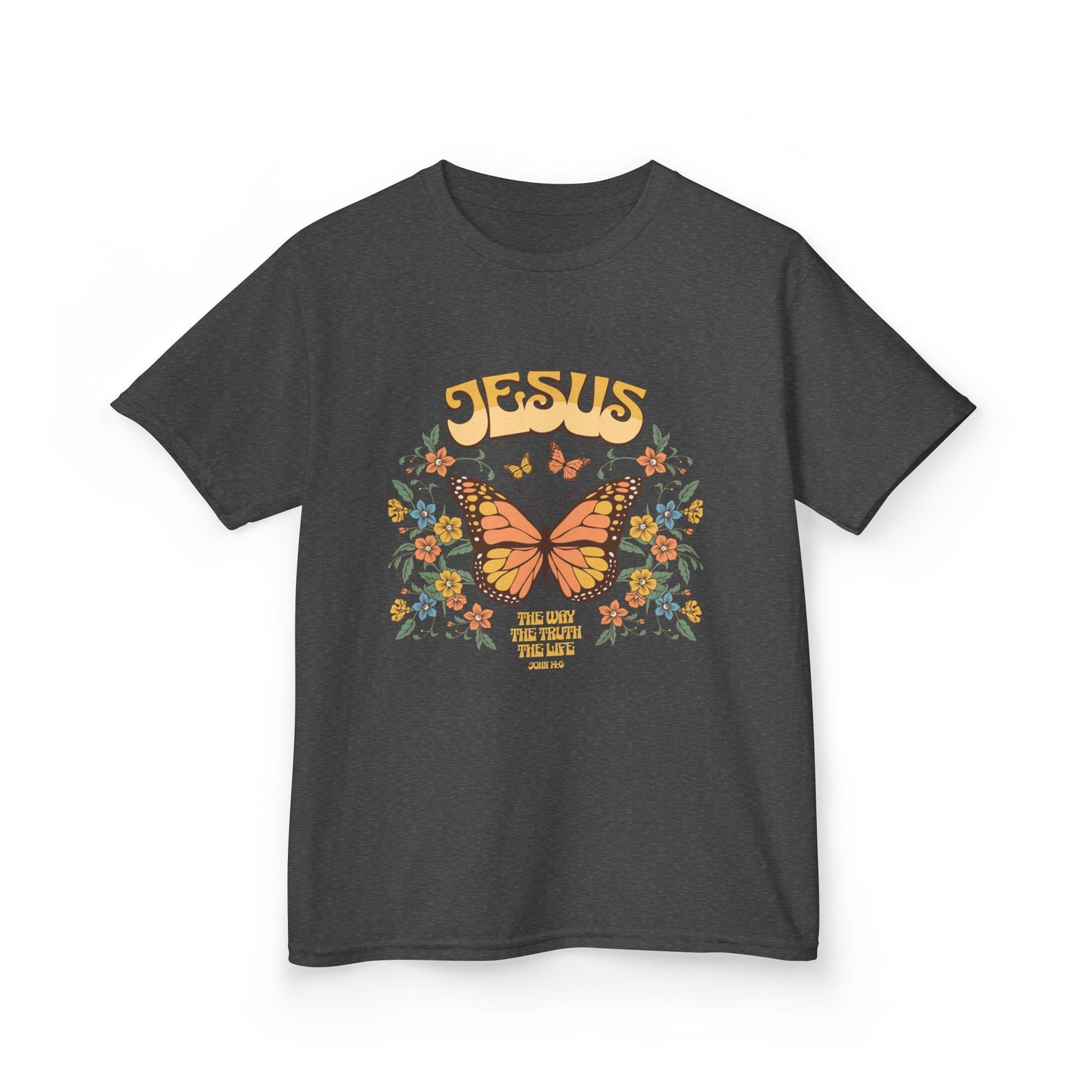 Kids John 14:6 T-Shirt – "Jesus The Way The Truth The Life"
