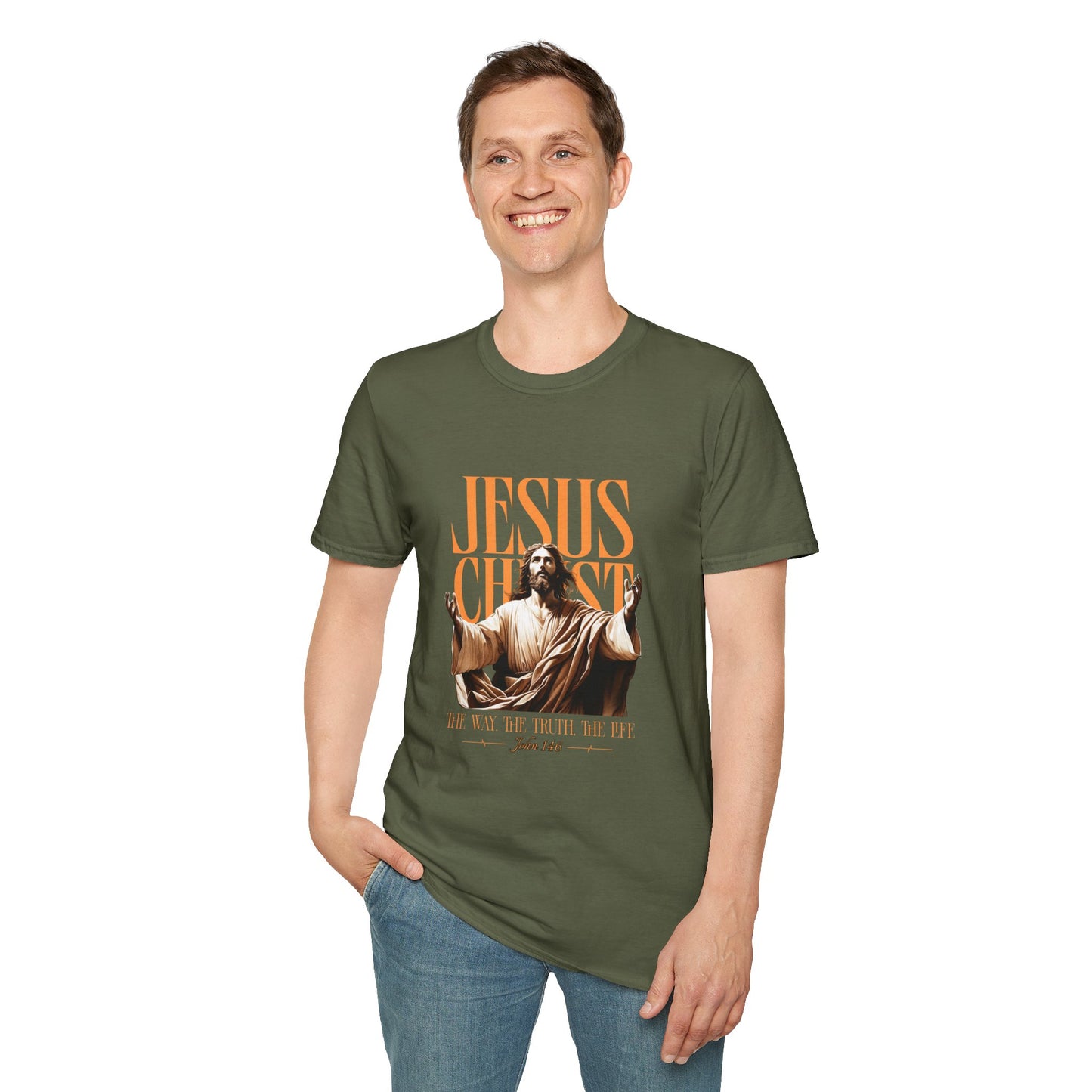 Jesus Christ "The Way The Truth The Life" T-Shirt
