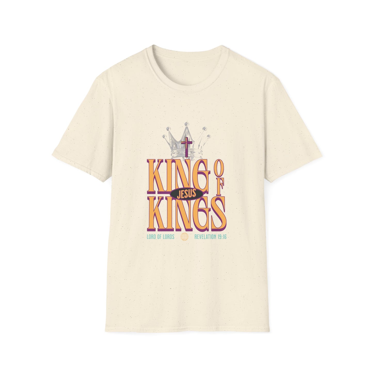 Biblical Unisex T-Shirt - Revelation 19:16 Design