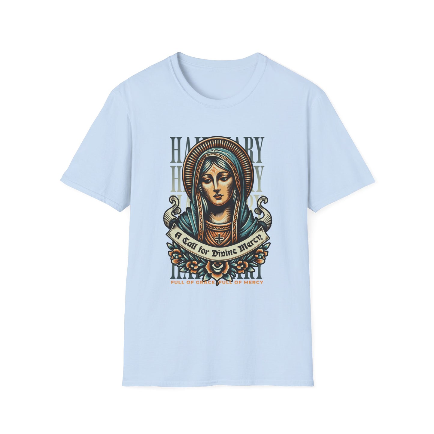 Christian T-Shirt: Full of Grace, Full of Mercy