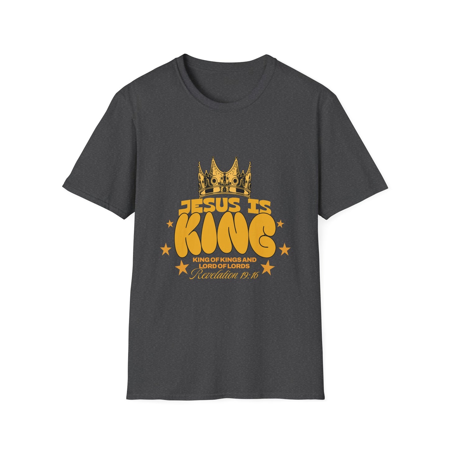 King of Kings T-Shirt — Revelation 19:16 Christian Faith Tee