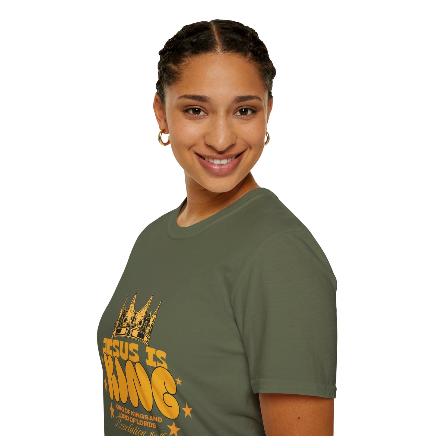 King of Kings T-Shirt — Revelation 19:16 Christian Faith Tee