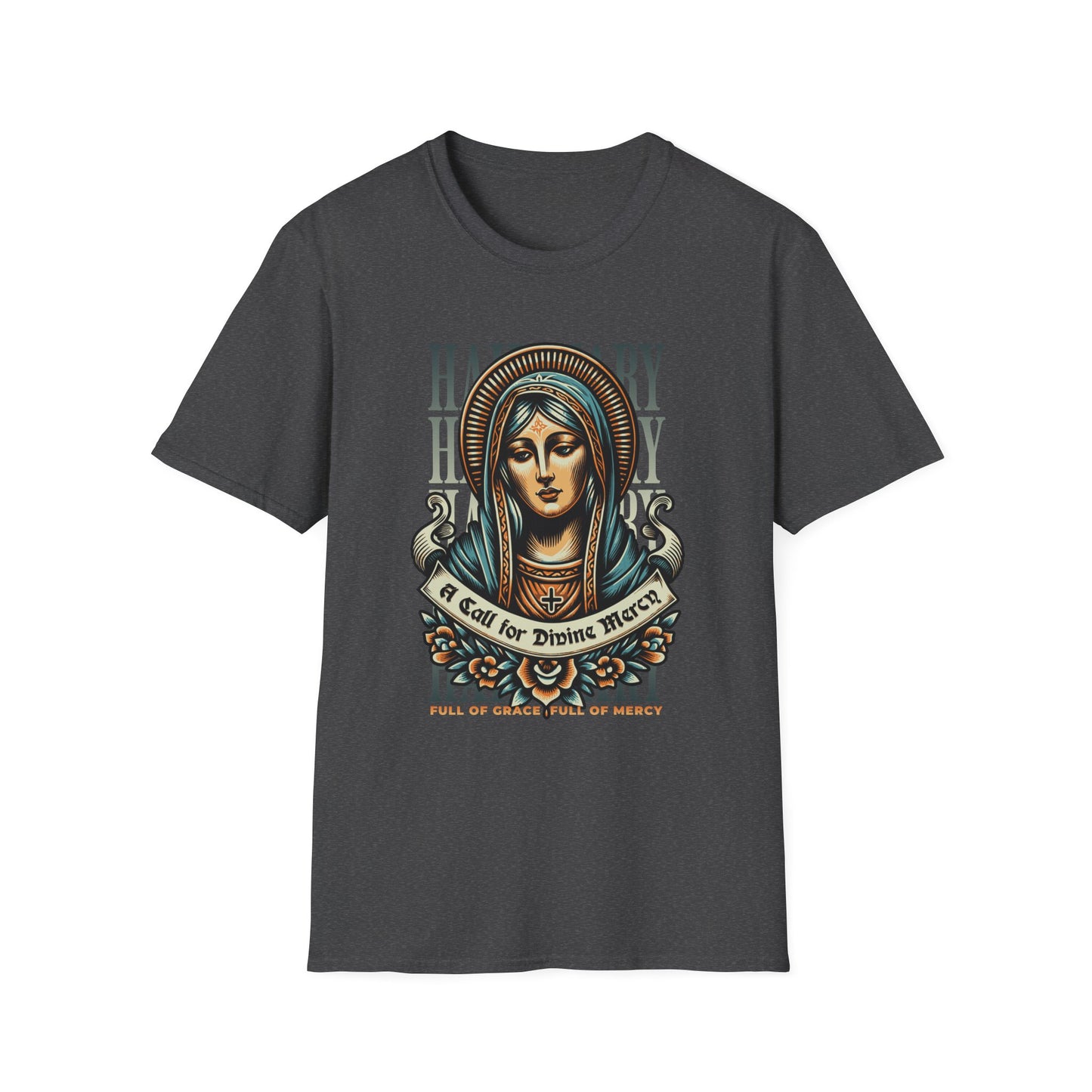 Christian T-Shirt: Full of Grace, Full of Mercy
