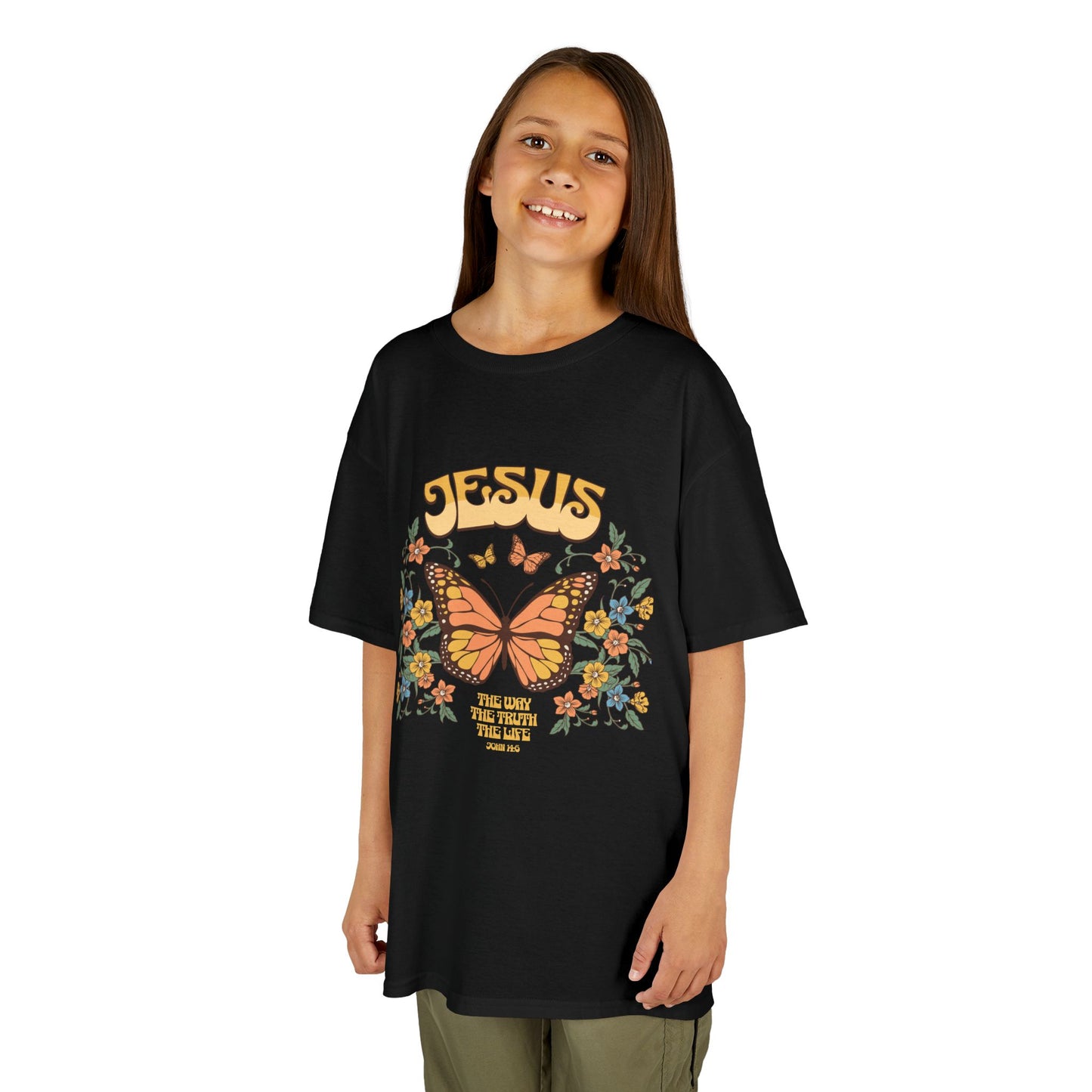 Copy of Kids John 14:6 T-Shirt – "Jesus The Way The Truth The Life"