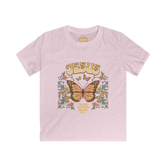 Kids Retro Butterfly Tee