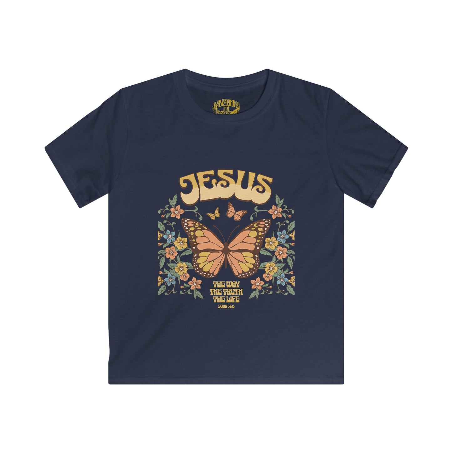 Kids Retro Butterfly Tee