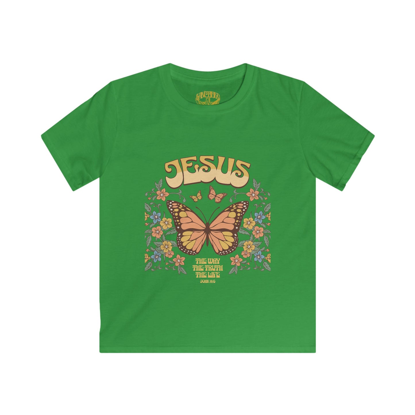 Kids Retro Butterfly Tee