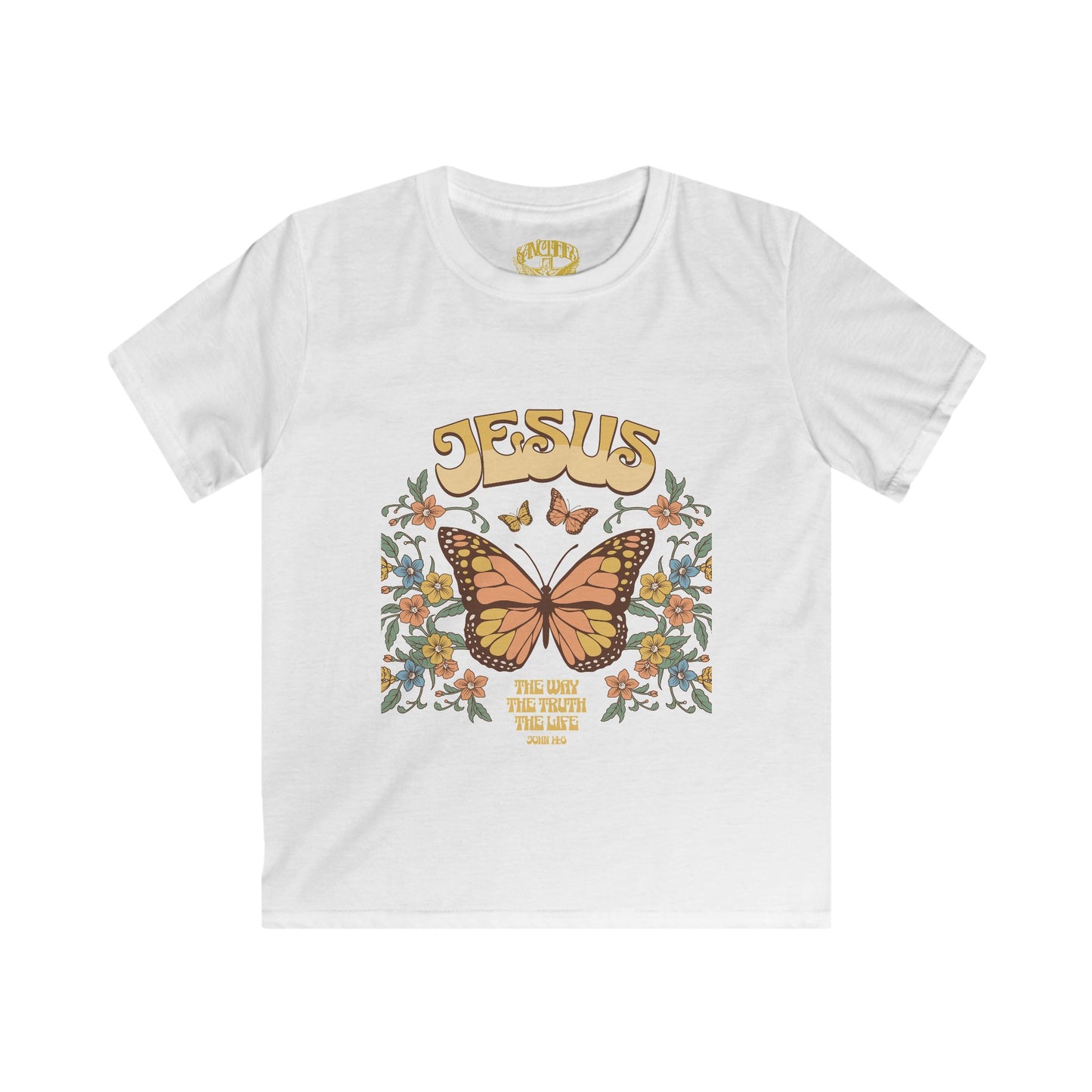 Kids Retro Butterfly Tee