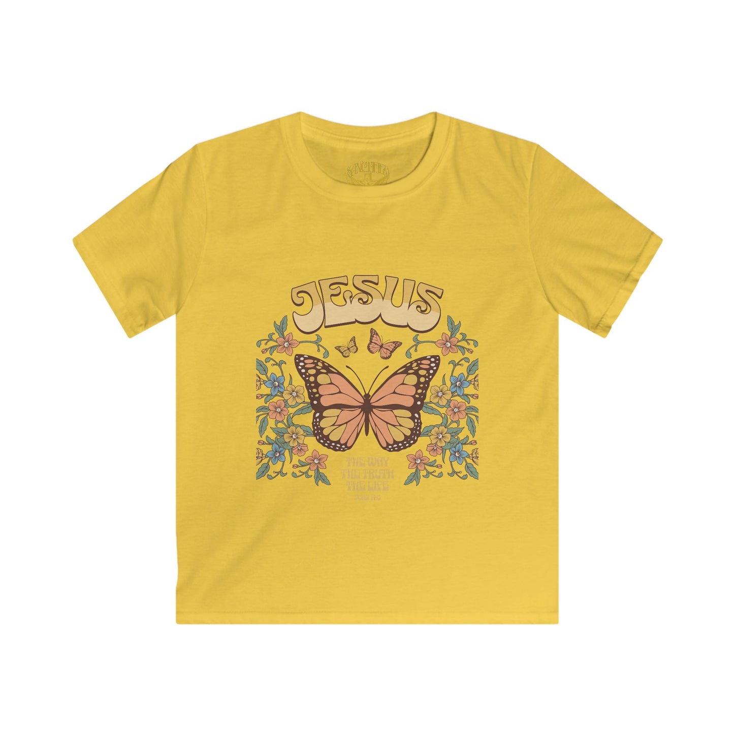 Kids Retro Butterfly Tee