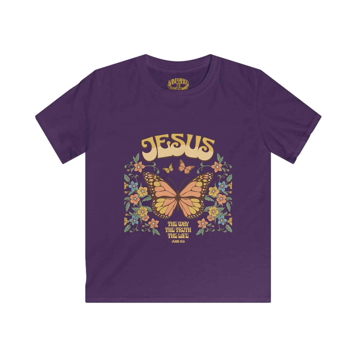 Kids Retro Butterfly Tee