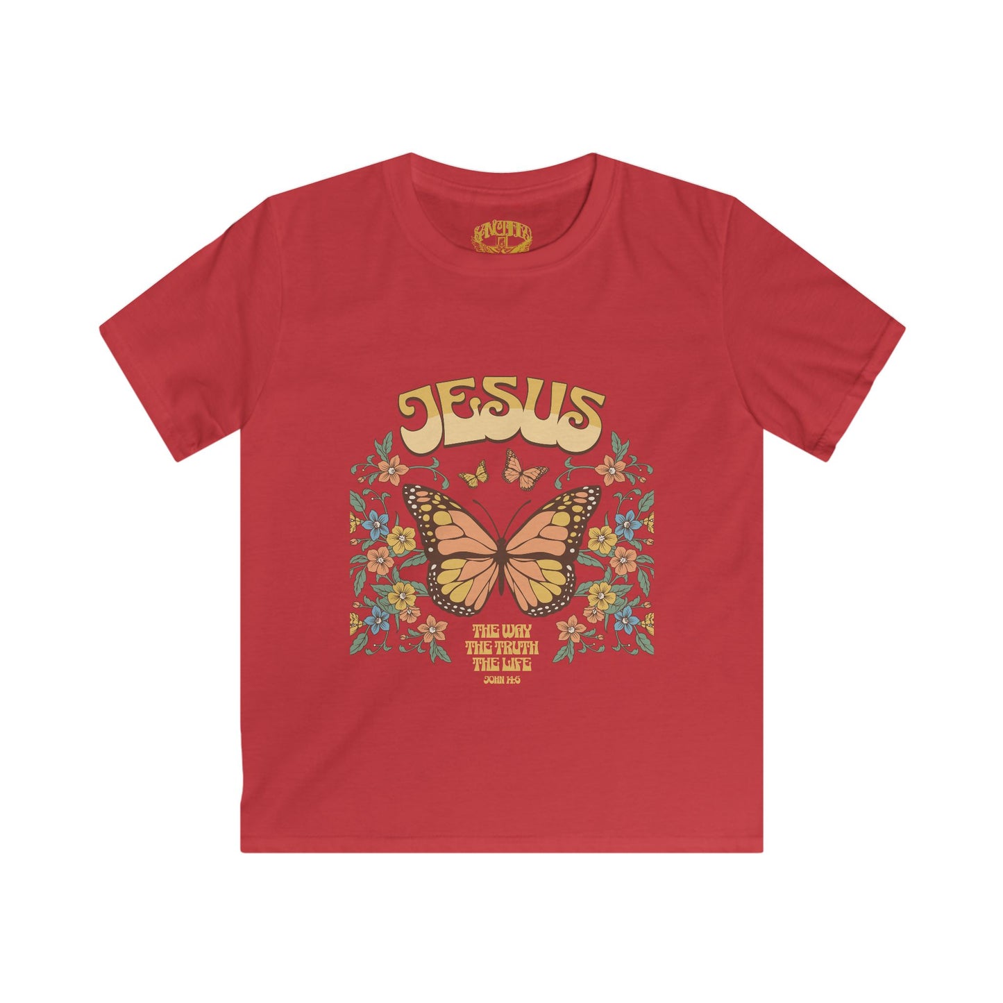 Kids Retro Butterfly Tee