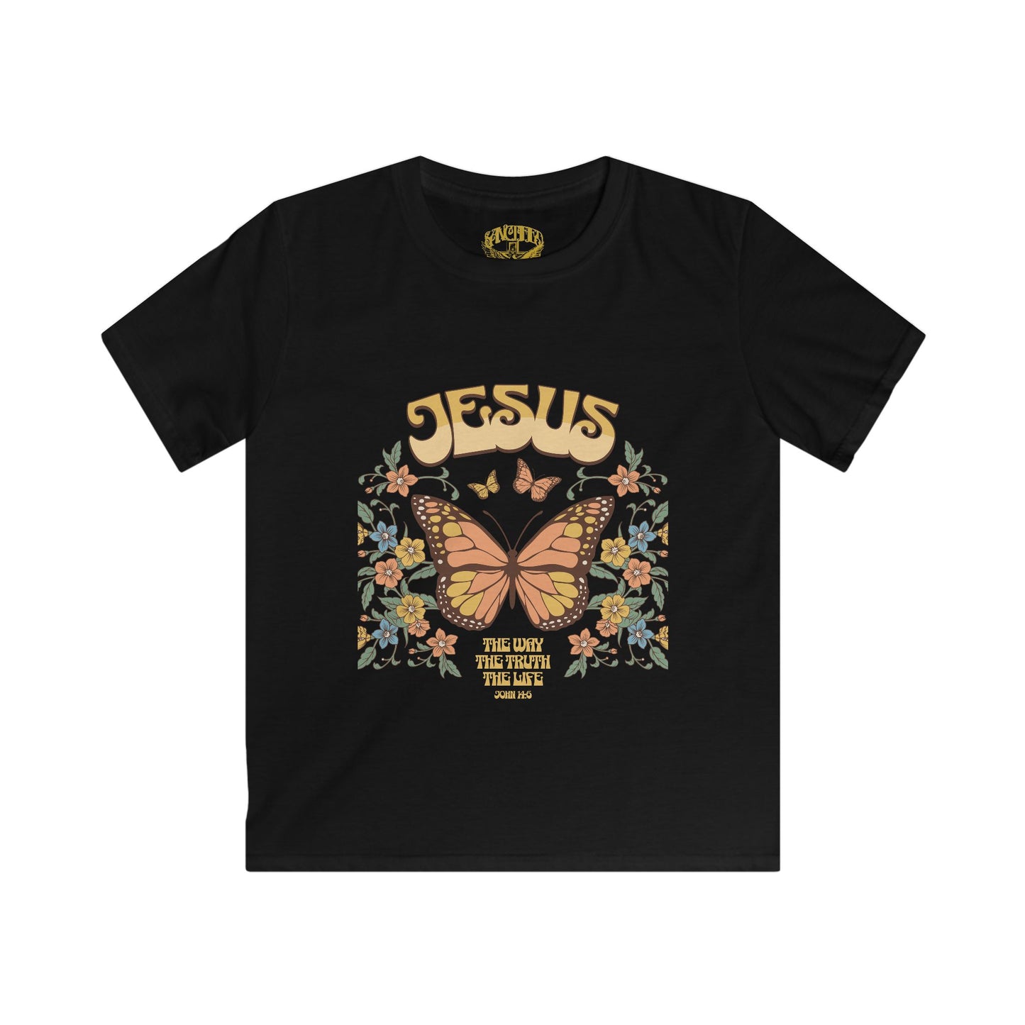 Kids Retro Butterfly Tee