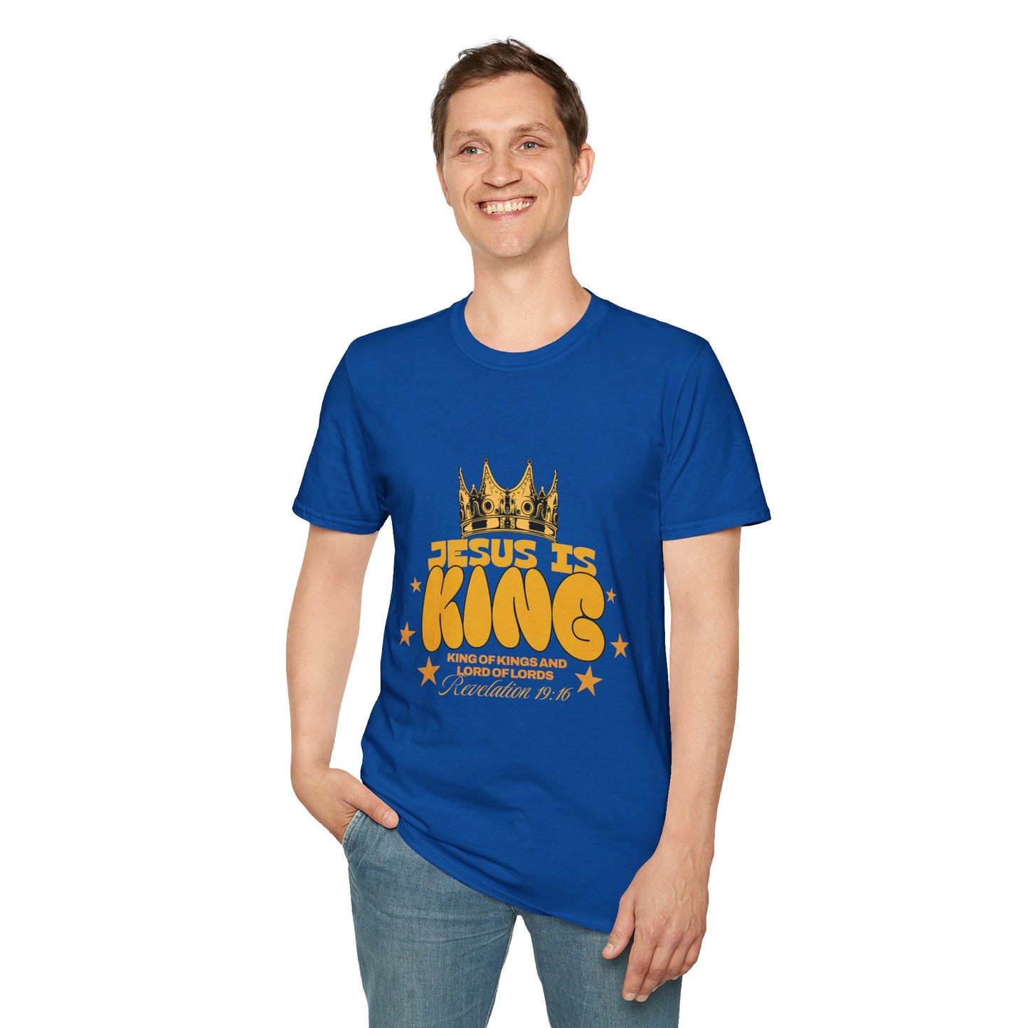 King of Kings T-Shirt — Revelation 19:16 Christian Faith Tee