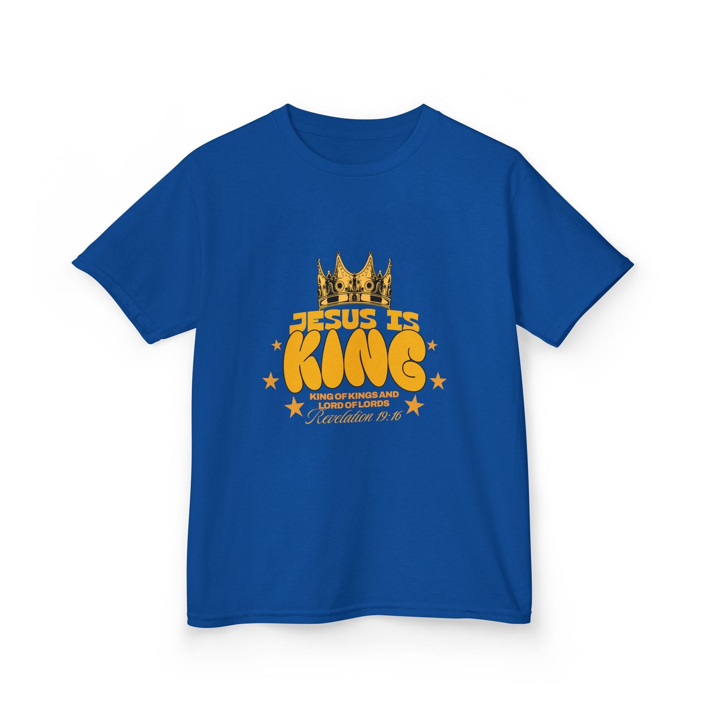 Kids T-Shirt — "King of Kings and Lord of Lords" Christian Tee