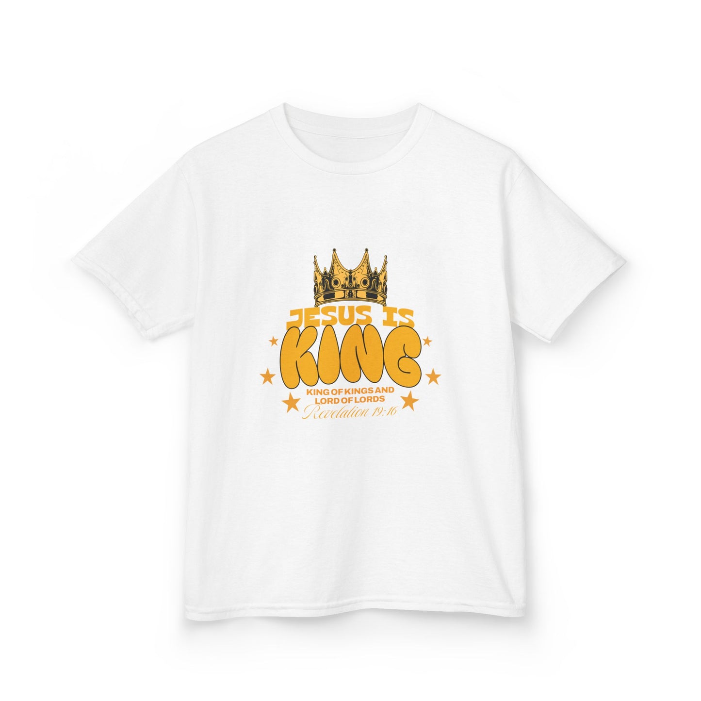 Kids T-Shirt — "King of Kings and Lord of Lords" Christian Tee