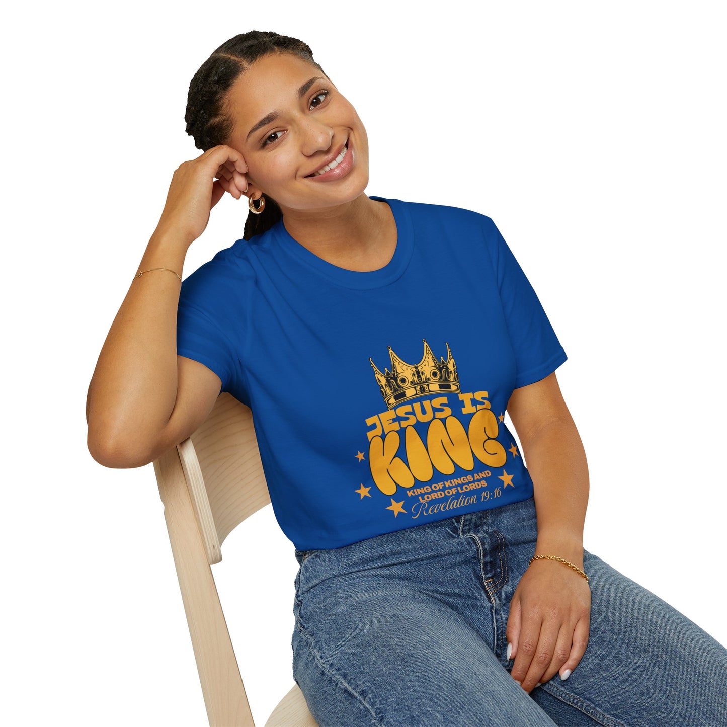 King of Kings T-Shirt — Revelation 19:16 Christian Faith Tee