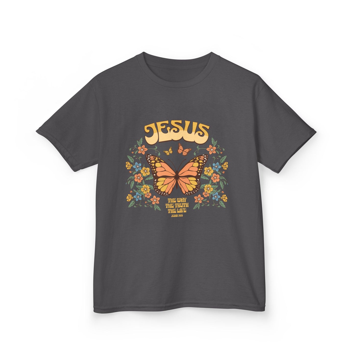 Kids John 14:6 T-Shirt – "Jesus The Way The Truth The Life"