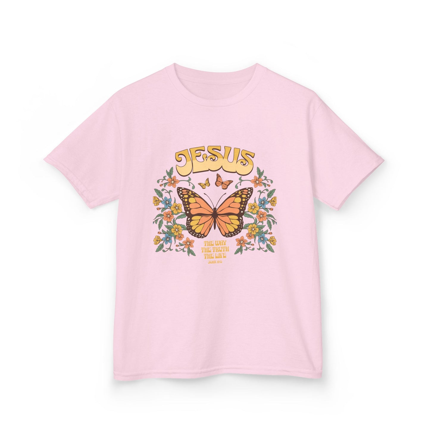 Copy of Kids John 14:6 T-Shirt – "Jesus The Way The Truth The Life"