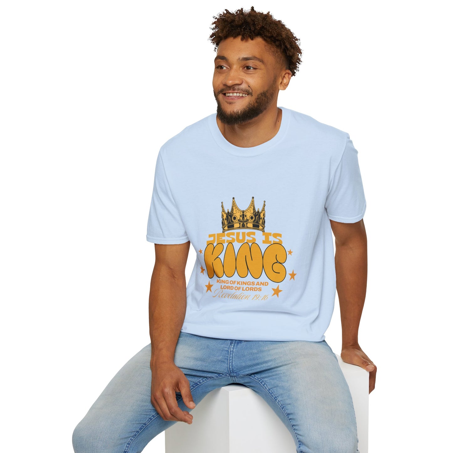 King of Kings T-Shirt — Revelation 19:16 Christian Faith Tee