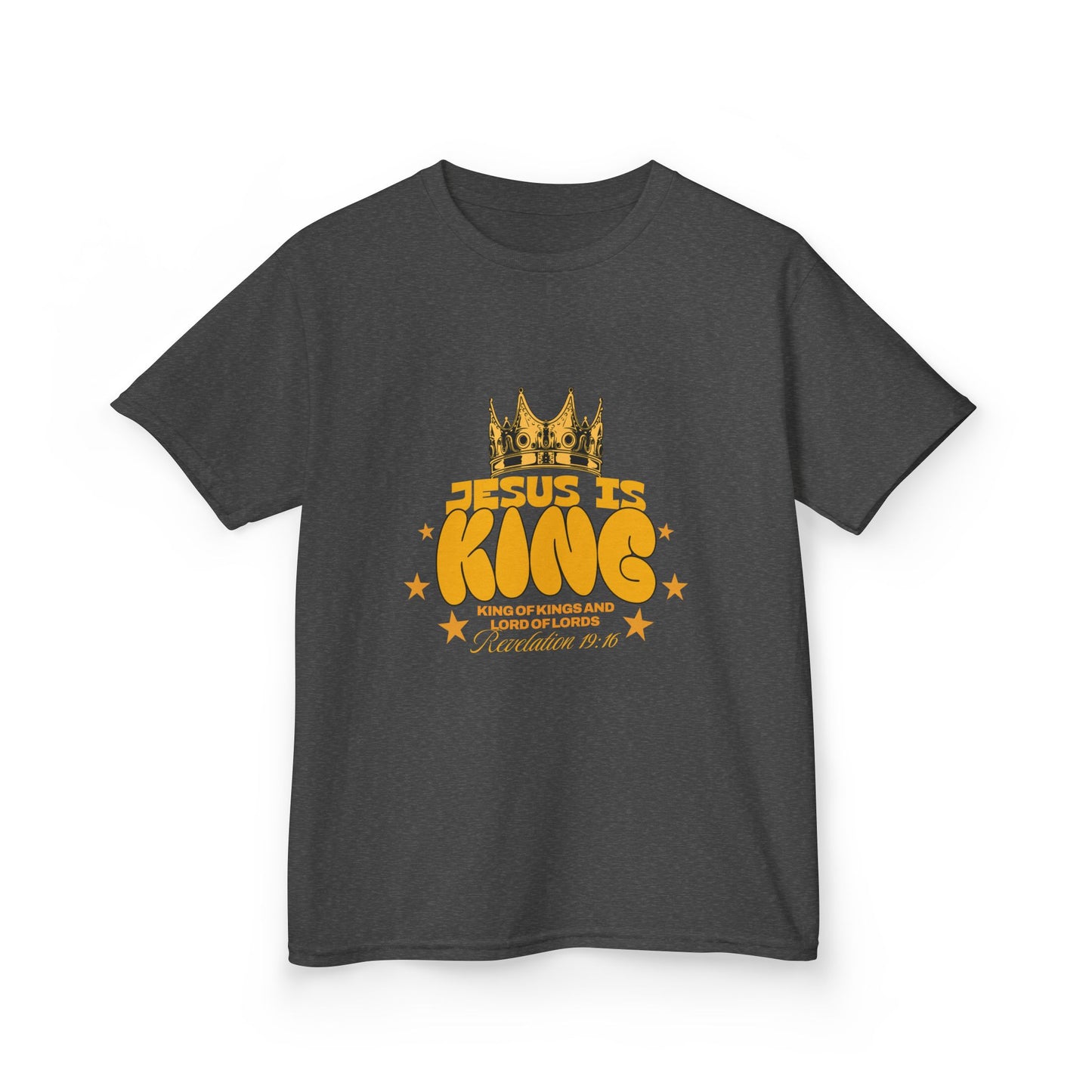 Kids T-Shirt — "King of Kings and Lord of Lords" Christian Tee