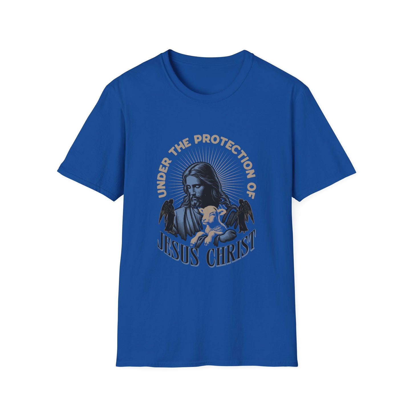 Christian T-Shirt: Under the Protection of Jesus Christ