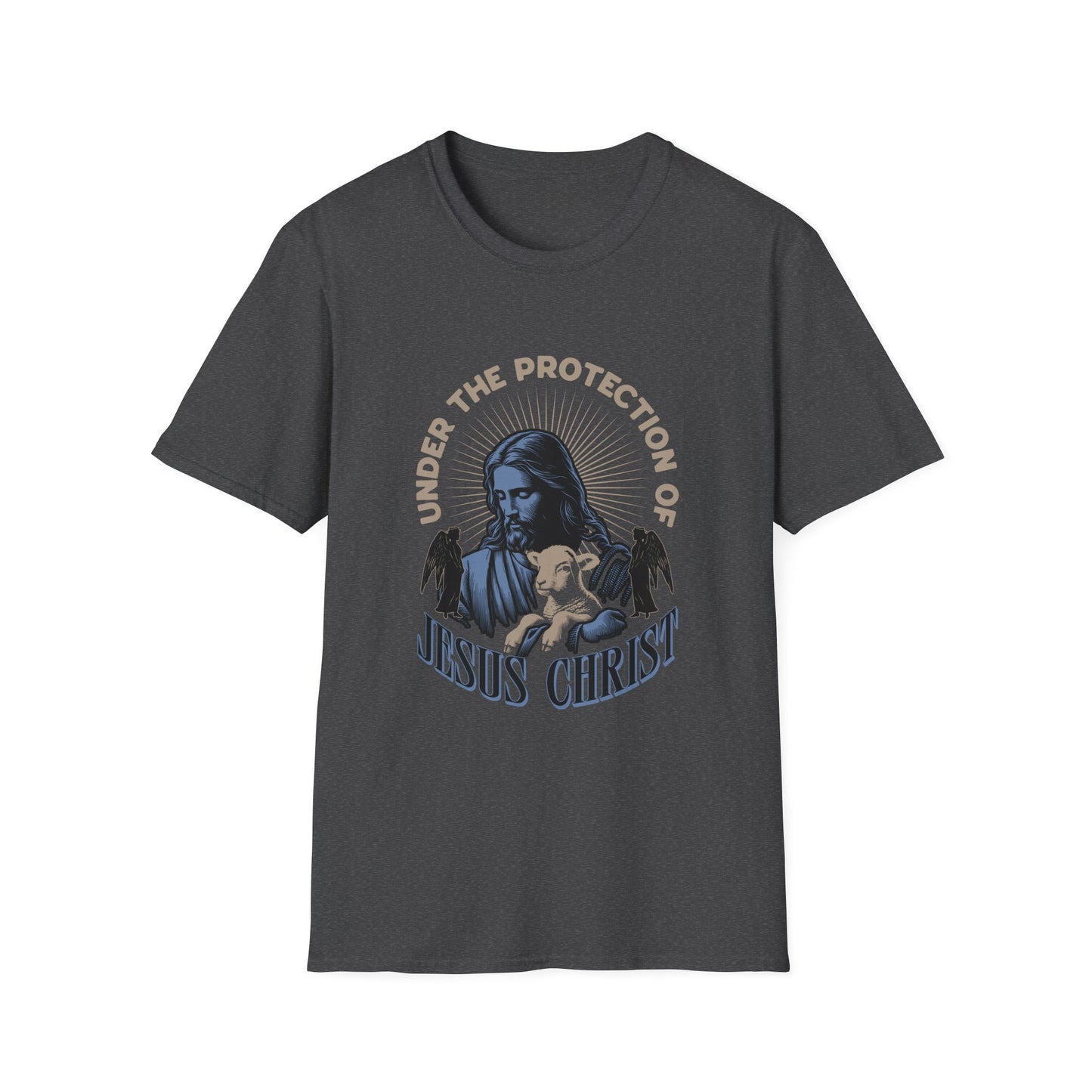 Christian T-Shirt: Under the Protection of Jesus Christ