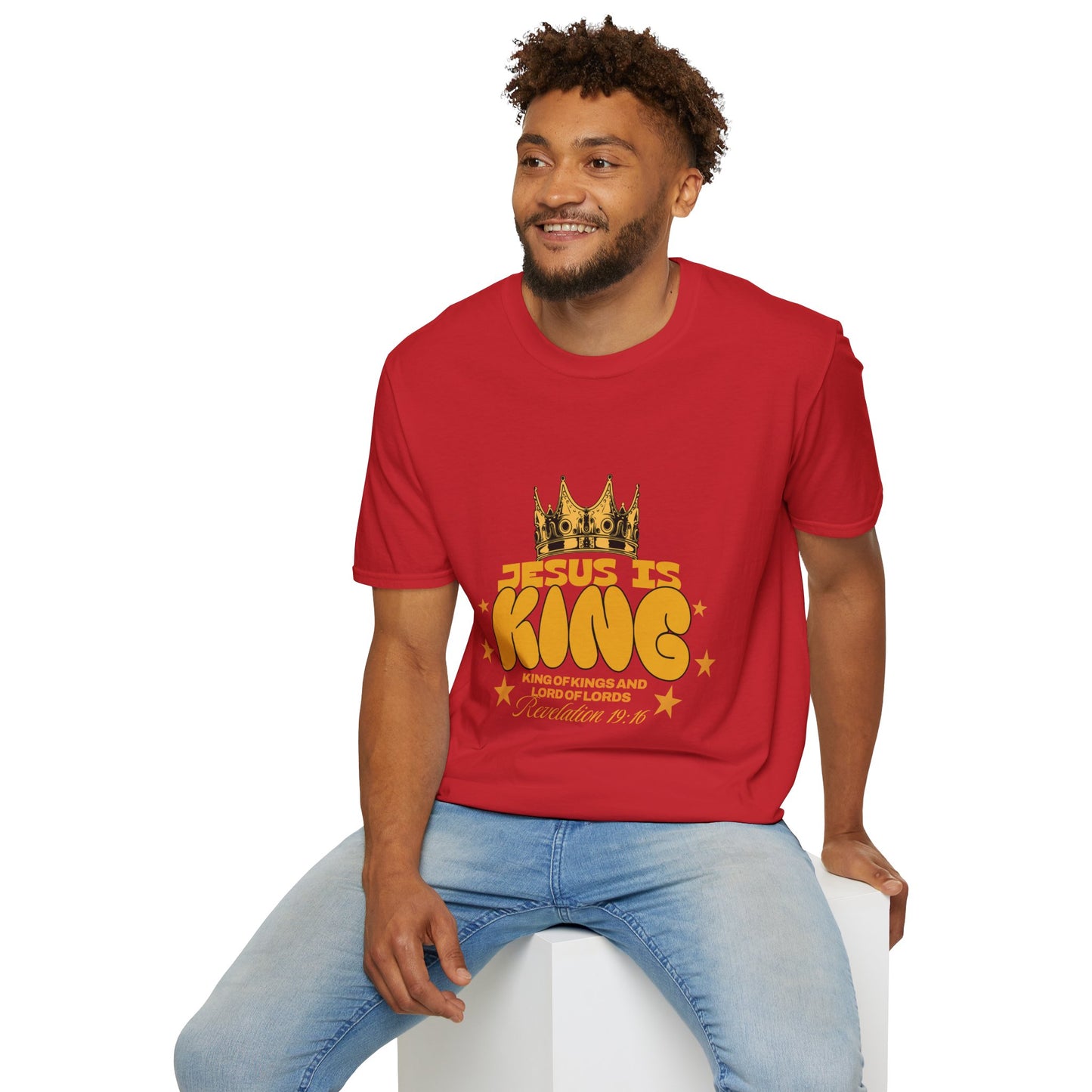 King of Kings T-Shirt — Revelation 19:16 Christian Faith Tee