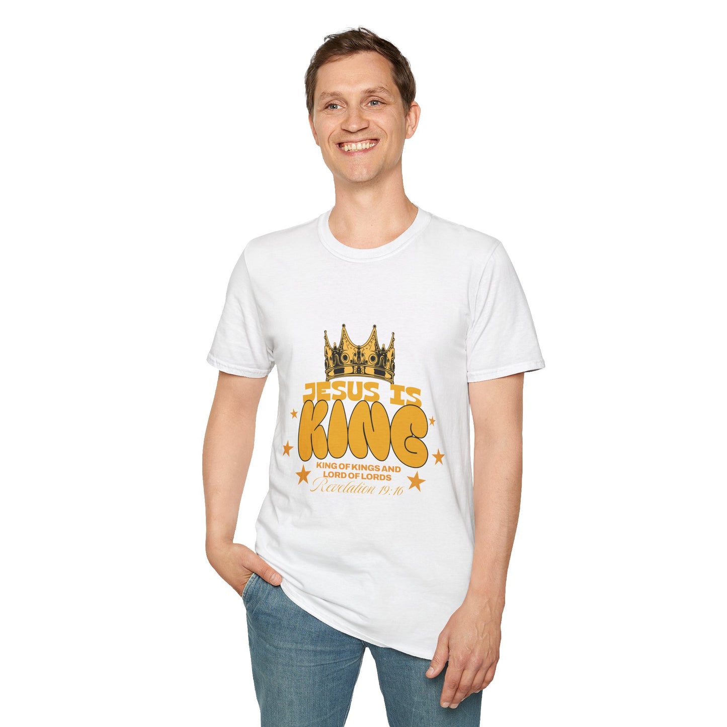 King of Kings T-Shirt — Revelation 19:16 Christian Faith Tee