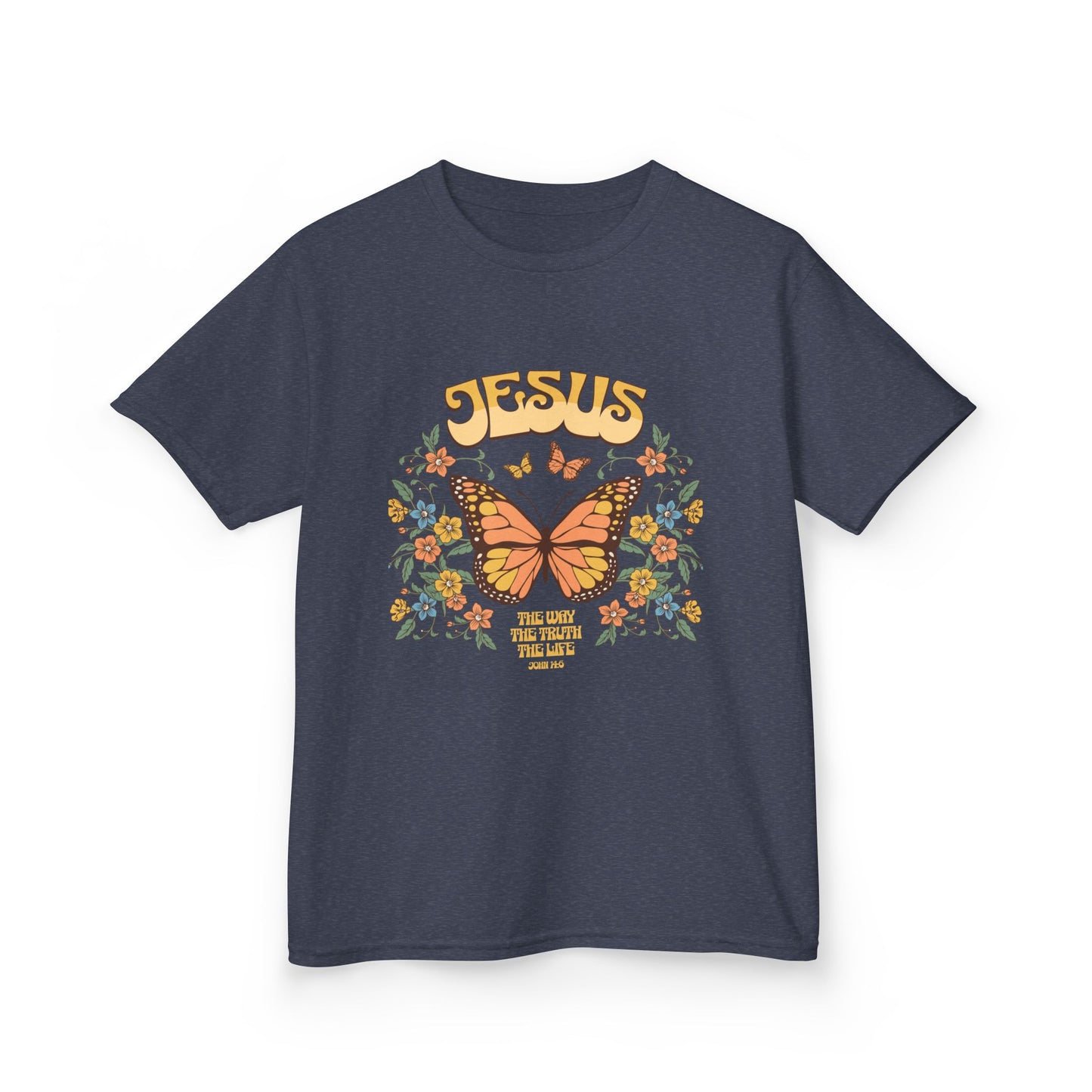 Copy of Kids John 14:6 T-Shirt – "Jesus The Way The Truth The Life"