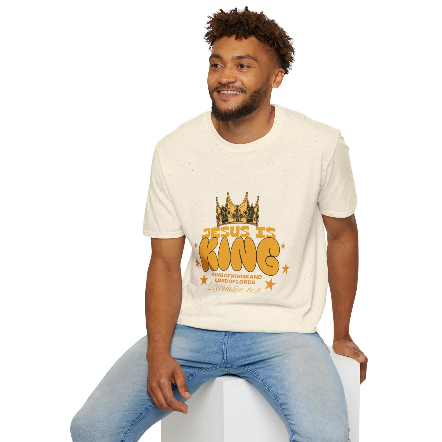 King of Kings T-Shirt — Revelation 19:16 Christian Faith Tee