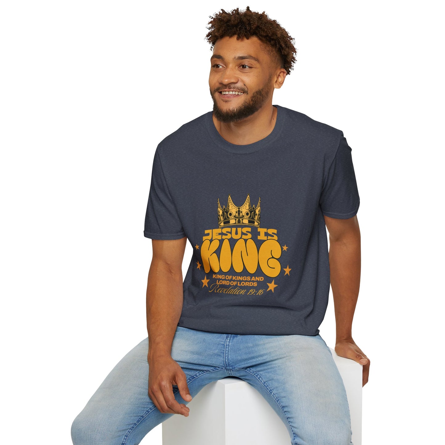 King of Kings T-Shirt — Revelation 19:16 Christian Faith Tee