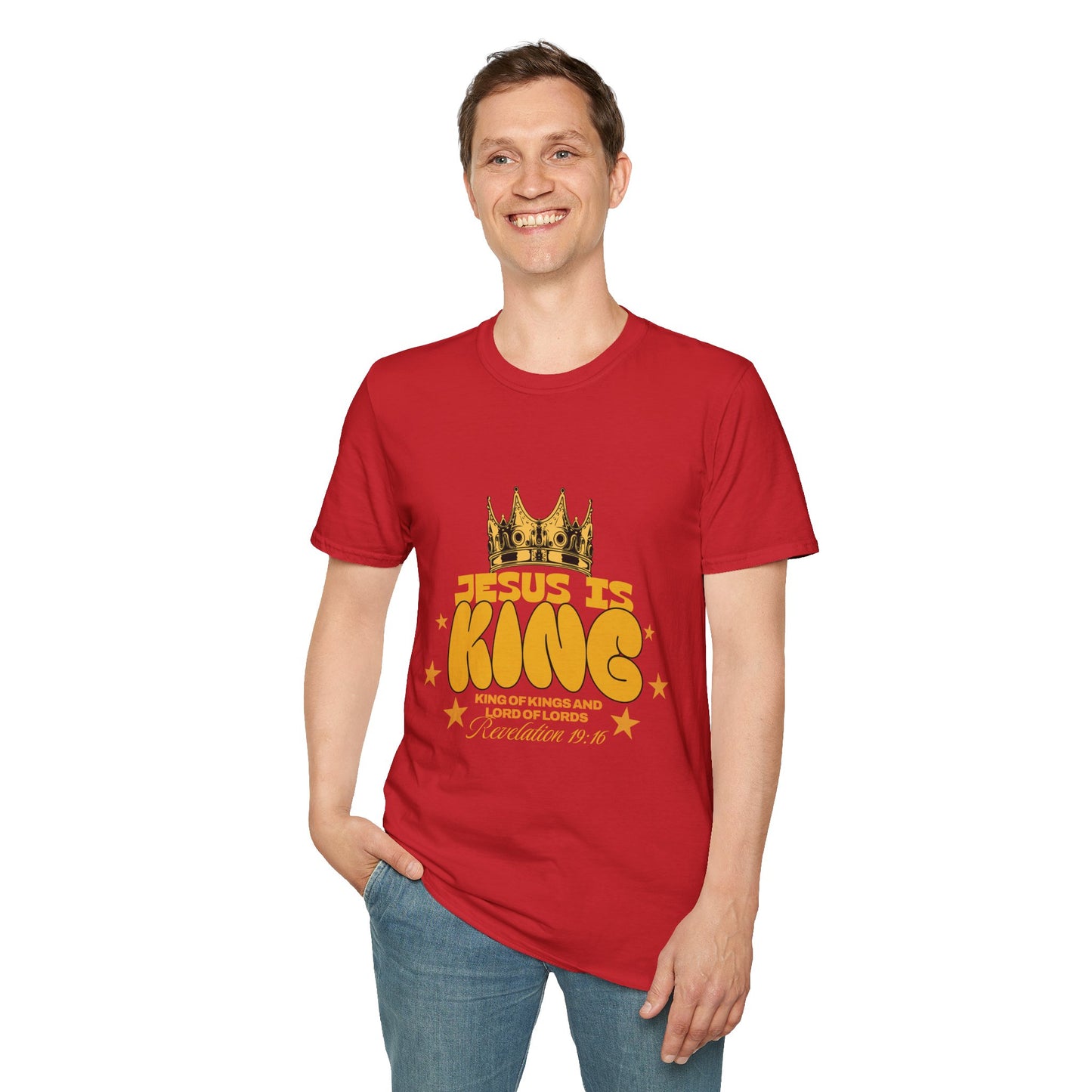 King of Kings T-Shirt — Revelation 19:16 Christian Faith Tee