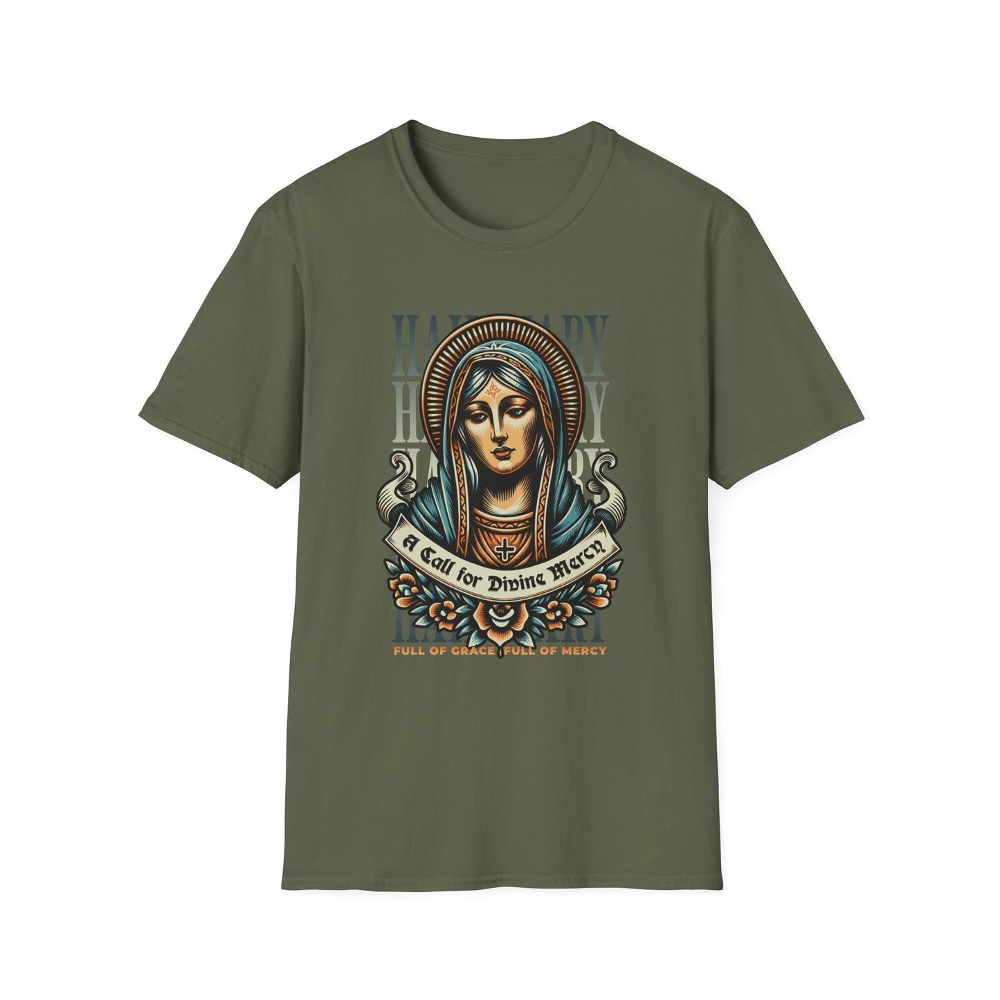 Christian T-Shirt: Full of Grace, Full of Mercy