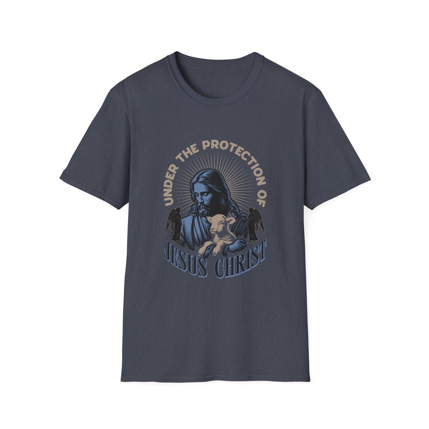 Christian T-Shirt: Under the Protection of Jesus Christ
