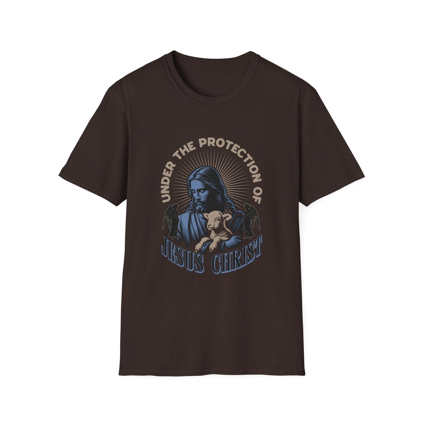 Christian T-Shirt: Under the Protection of Jesus Christ