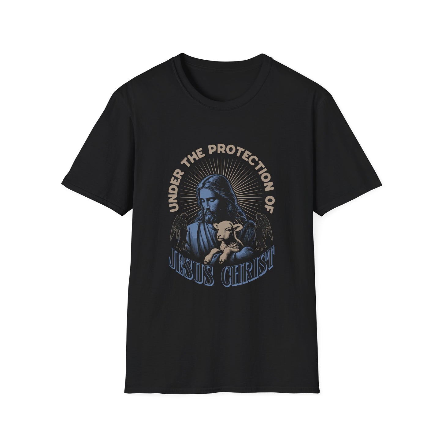 Christian T-Shirt: Under the Protection of Jesus Christ