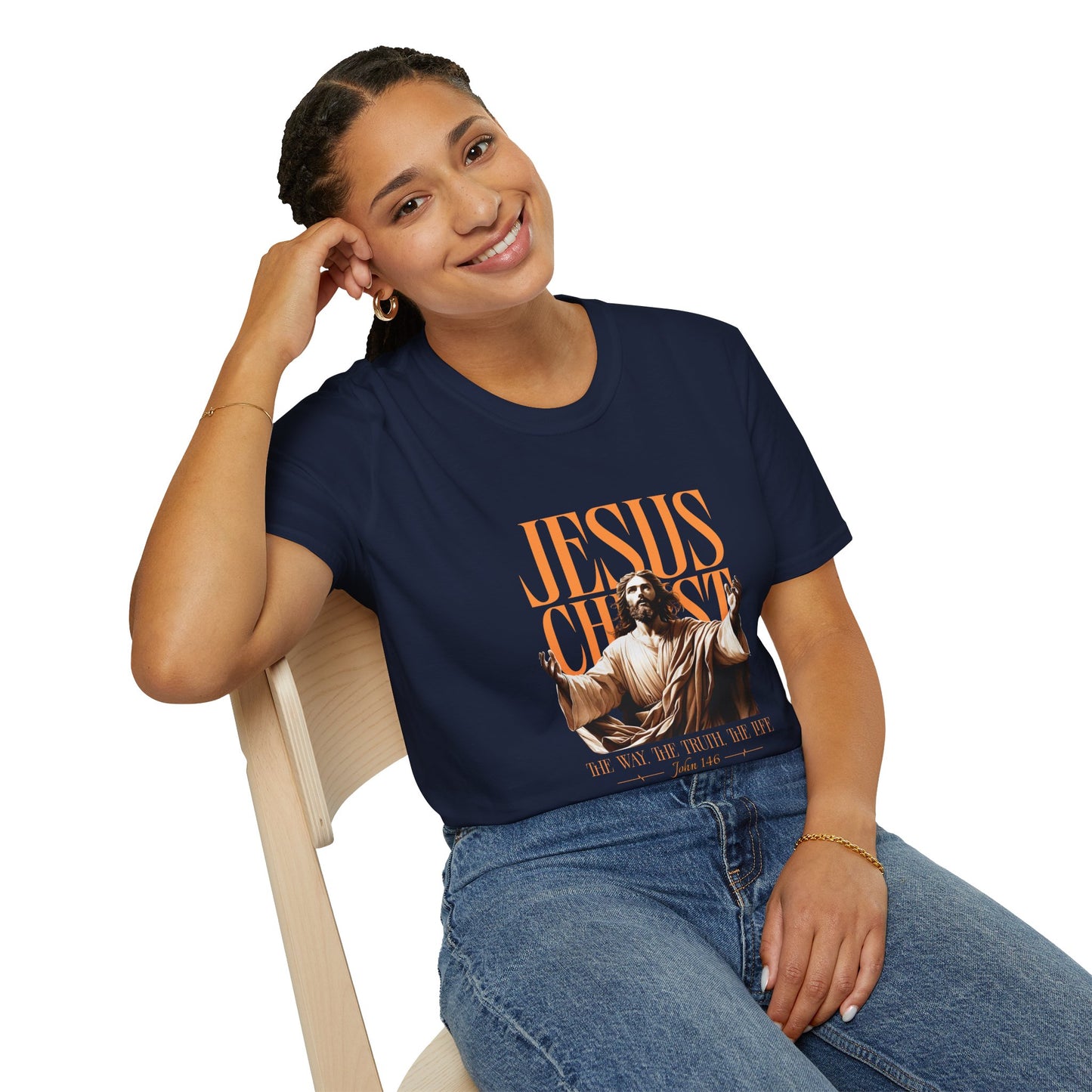 Jesus Christ "The Way The Truth The Life" T-Shirt